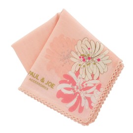 PAUL & JOE 000286-0001-01 PAUL & JOE 000286-0001-01 PAUL & JOE Gauze Handkerchief, 100% Cotton, 16.5 inches (42 cm) x 16.5 inches (42 cm), Pink