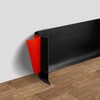 Vinyl Wall Base Baseboard Molding Trim 6" Flexible Self Adhesive