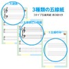 Staff Paper / 3 Types of "Large Staff & Bar