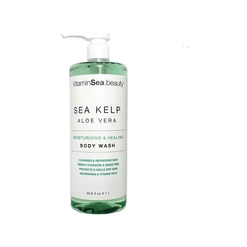 Jabón Liquido Corporal Aloe Vera Vitamins And Sea Beauty 1l