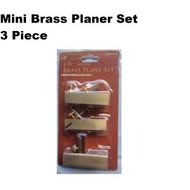 Windsor Design  3" Mini Brass Bullnose Scraper Block Plane Wood Working Craft Planar Tool Set