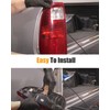 HUQUZN Turn Signal Socket Brake Light Socket & Connector Wiring
