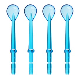 YanBan Dental Water Jet Replacement Tongue Cleaner Tips for Waterpik Flosser WP-100 WP-450 WP-250 WP-300 WP-660 WP-900, 4 Pack