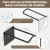 Everlling Cowboy Hat Holder, 4 Pcs 3.5Inch for Wall Adhesive,