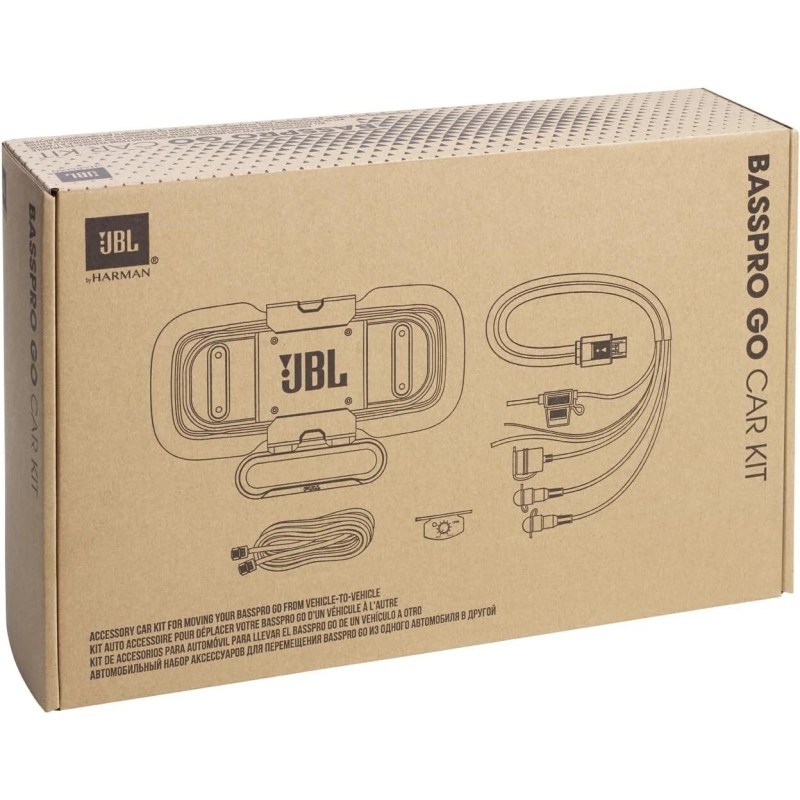 JBL BassPro Go Second Vehicle Detachable Base Car Accessory Kit