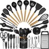 Kitchen Utensils Set- 34PCS Silicone Cooking Utensil with Holder, Umite