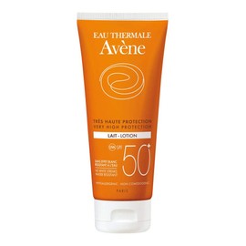 Avène Latte Solare SPF50+ Idratante E Anti-Secchezza Pelli Sensibili 100 ml