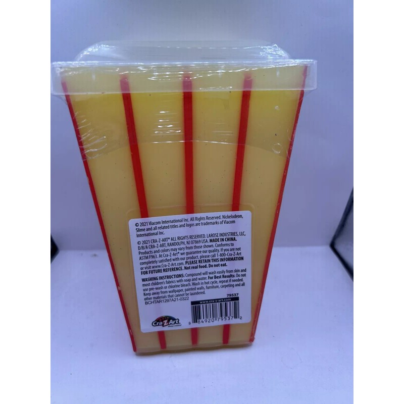 Nickelodeon SLIME scented Like Popcorn 15 oz New, Sealed