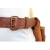 USA PRO TOOLS Genuine Brown Leather Framer’s Tool Belt –