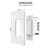 Smart WiFi Light Switch, Single Push Button, No Neutral Wire