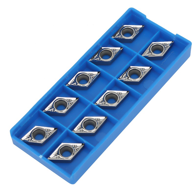 10pcs CNC Inserts Blade Cutter Lathe Turning Tool DCGT11T304-AK H01
