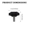 6 PCS Blackstone Griddle Control Knobs and Stand Screws Replacement