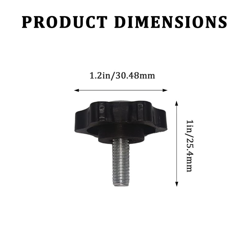 6 PCS Blackstone Griddle Control Knobs and Stand Screws Replacement