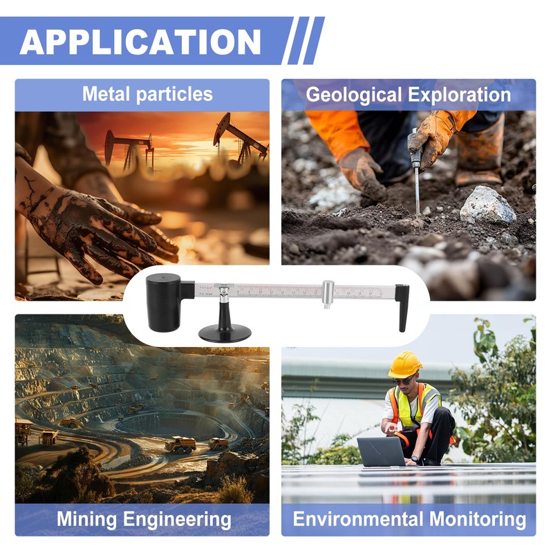 YUCHENGTECH Mud Hydrometer Mud Scale Liquid Densimeter Hydrometer Mud Gravity