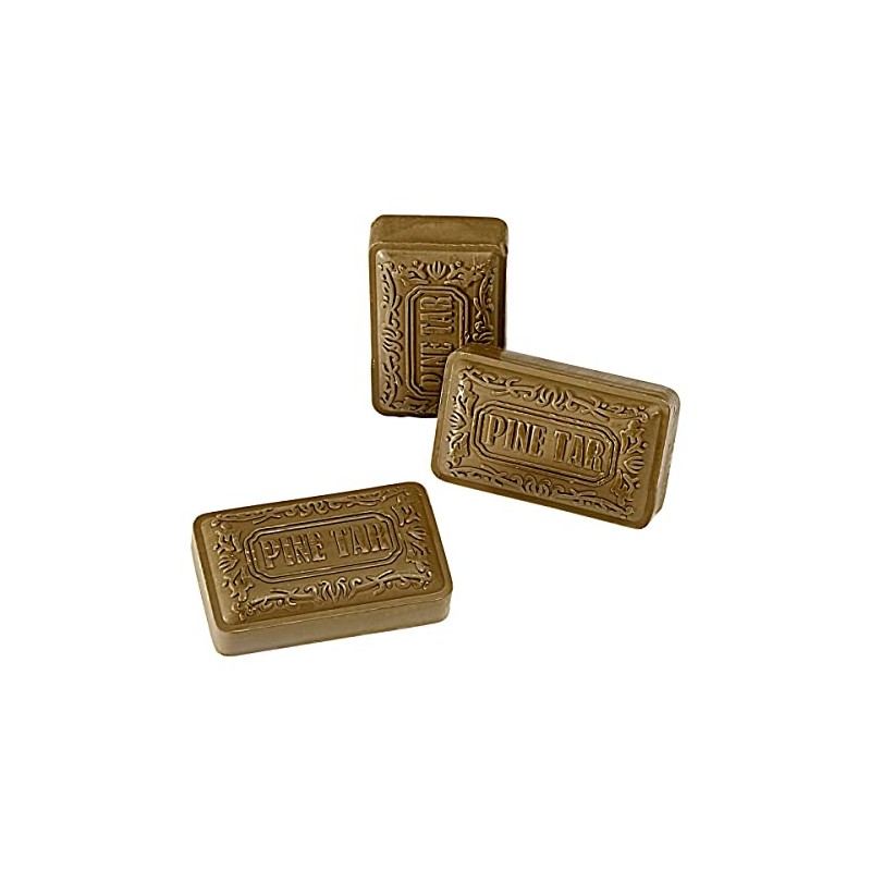 MEDOSAN Pine Tar Soap | Set of 3 | for