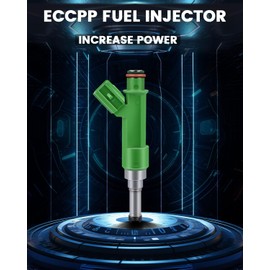 Fuel Injectors ECCPP 4 pcs 12 Holes Fuel Injector Kit 23250-0V010 fit for 2010-2012 for Toyota Camry 2.5L, 2009-2012 for Toyota Highlander 2.7L, 2009-2012 for Toyota RAV4 2.5L