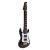 Guitar Model Plastic Material Mini Musical Instrument Desktop Ornament with