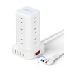 YUDOFICAL Power Tap, Tower, Outlet, 6.6 ft (2 m), Extension