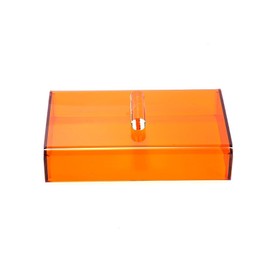 EASYTODENTA Dental Curing Light Protector Box Orange Ultraviolet Shield Cover Box with 2 Size (Large)