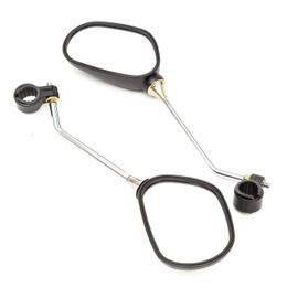 Universal Rear View Handlebar Adjustable Mirrors & Reflector Mobility Scooter
