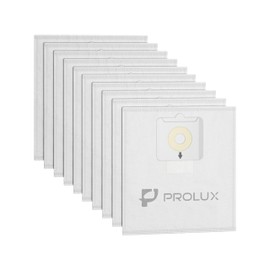 GV Genuine 10 Pack Bags for Prolux Tritan Vacuum Cleaner, HEPA Material, Increased Dirt Capacity