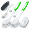 Holikme Holikme 5Pack Kitchen Cleaning Brush, Green