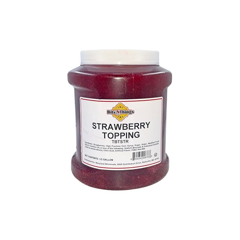 Bits N Things Strawberry Dessert Topping | Ice Cream, Sundaes,