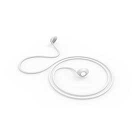 Eargasm Cable conector blanco para tapones de oídos: protege los tapones con un cordón de silicona flexible para facilitar su uso y extracción. Compat