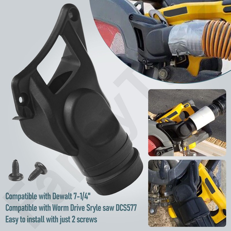 DCS577DC Dust Collection Adaptor for Dewalt DCS577, DCS577T1, DCS577B, DCS577BR,