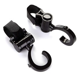 Atsabdas Baby Stroller Hooks for Bag Convenient Stroller Accessories Mommy Bag Hooks for Hanging Diaper Bags,Purse,Stroller Organizer,Universal Car Vehicle Back Seat Headrest Hooks- 2pack