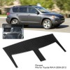 Carbon Fiber Central Control Air Vent Trim Decor Sticker Fits