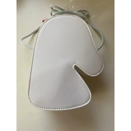 Cat & Jack Girl’s Purse Pom Pom White Unicorn Crossbody Bag New