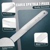 958-G01 7-Piece Caulking Spatula Tool Set, Stainless Steel Streamlined Squeegee