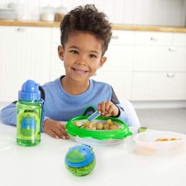 Skip Hop Baby Snack Container, Mealtime Snack Cup, Dino