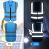 Rhino Hit Reflective Safety Vest for Men Women with 5