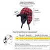 Winter Buffalo Plaid Trapper Hunting Hat Lumberjack Hat Ear Flaps