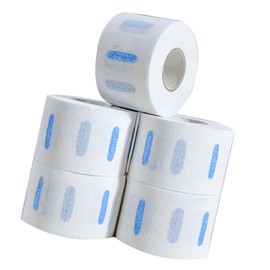 5 Rolls Neck, Strips Paper Hairdressing Tool for Hair Cutting Waxing White Professional Stretchy Barber