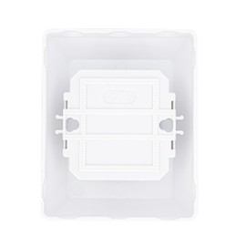BIGtec TAE Socket Surface-Mounted NFF AP Connection Box 3 x 6-Pin Signal White Telephone DSL Splitter Fax Modem Router Answering Machine
