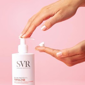 SVR Topialyse Baume Protect, Crema Protectora para Piel Seca o con Tendencia Atópica con Ceramidas y Prebióticos, 400 ml