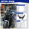 12" Motorcycle Windshield for MT09 MT-09/SP FZ09 2021 2022 2023