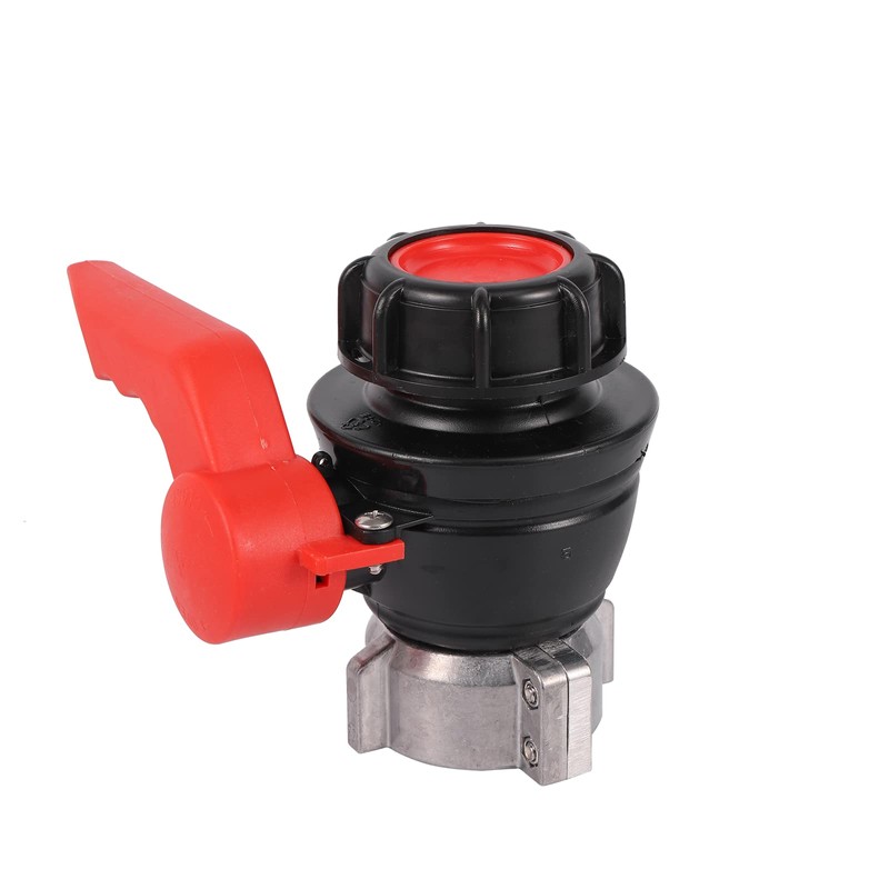 FOGWOWO IBC Adapter Ball Valve 60 mm to 62 mm