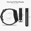 Nacorulu Band Compatible With Garmin vivoactive 4 Bands,22mm Soft Silicone