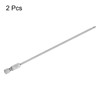 sourcing map 2pcs T8 Security Torx Bit 1/4" Hex Shank