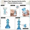 Juego Moldes Resina Silicona P Tablero De Ajedrez Con Piezas