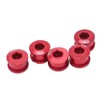5Pcs Bicycle Chainring Bolts Aluminum Alloy Double Chainring Bolts for