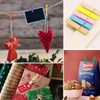 JABINCO (Pack of 128) Mini Wooden Colored clothespins,16 coloers Each