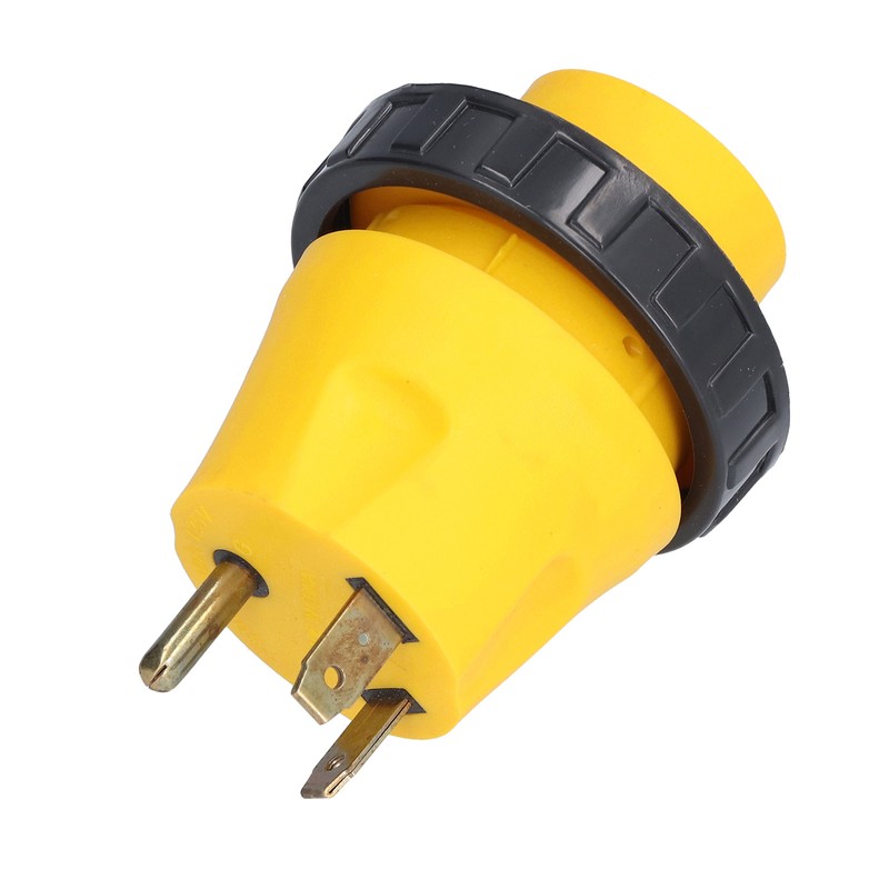 30A RV Plug TT‑30P to L5‑30R Copper Internal Wire Reliable