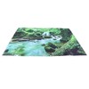 Forest Stream Scenery Tapestry Background Wall Hanging Decorative Blanket for