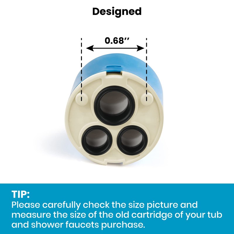 gotonovo 35MM Shower Cartridge Assembly Replacement Fits for gotonovo Select