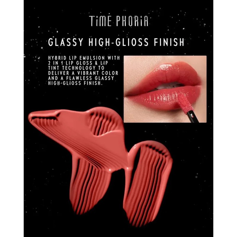 TIMEPHORIA Stellar Dust Tinta Labial, Lip Stain de Larga Duración